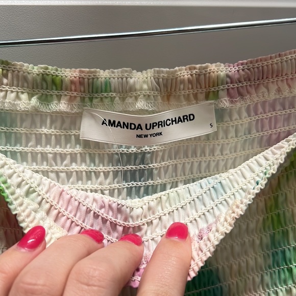 Amanda Uprichard Mariska Skirt in Laguna tie dye size small - Picture 2 of 3